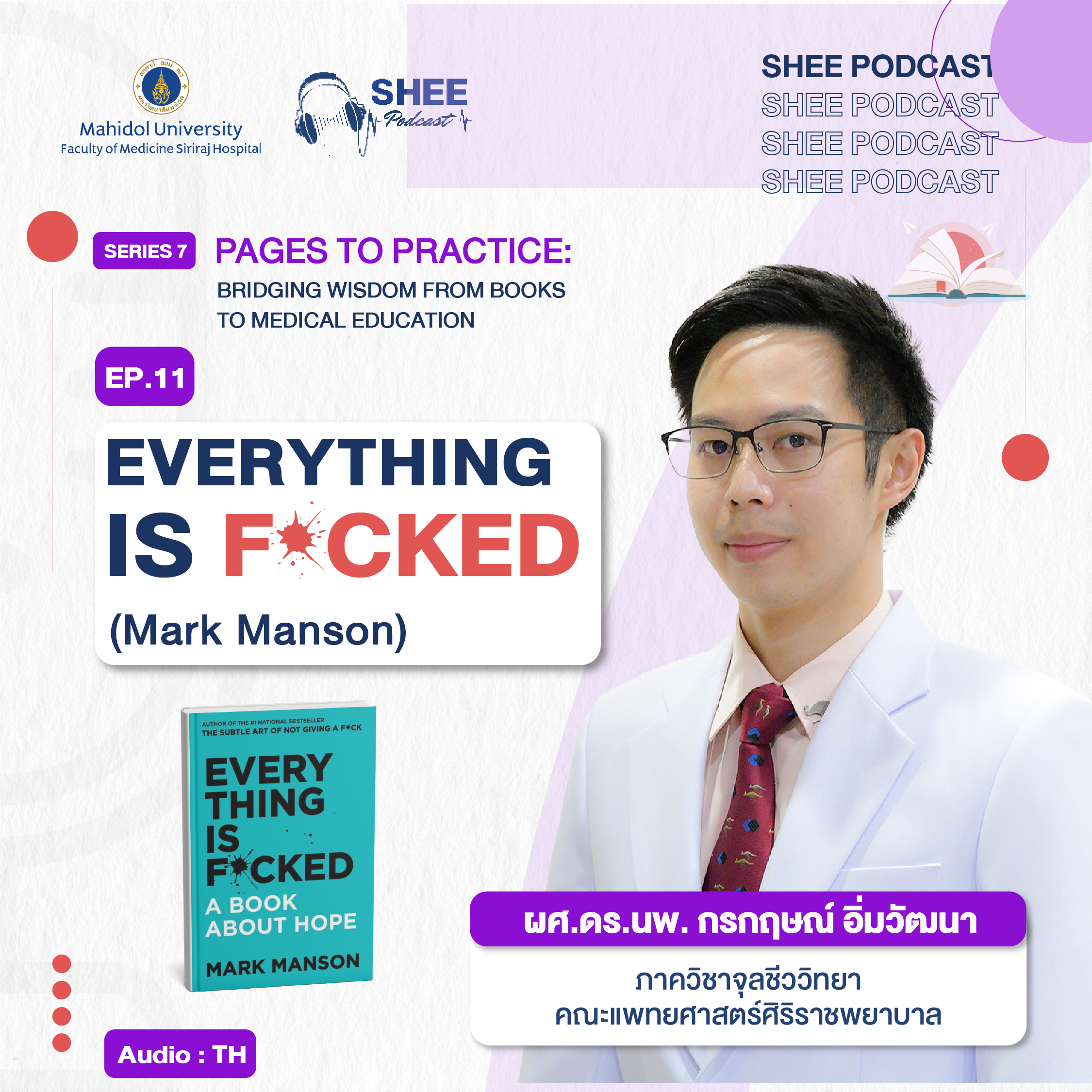 EP11 : Everything is f*cked. Mark Manson 