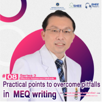 Episode 8 Practical points to overcome pitfalls in MEQ writing