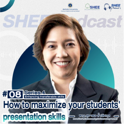 Episode 8 : How to maximize your students' presentation skills