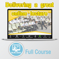 Delivering a great online lecture - Online Course